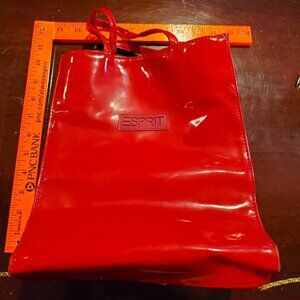 Esprit red tote